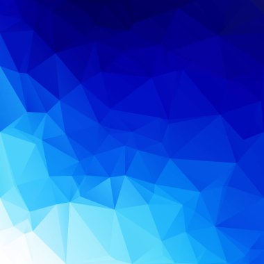 mavi çokgen mozaik arkaplan, yaratıcı tasarım şablonları