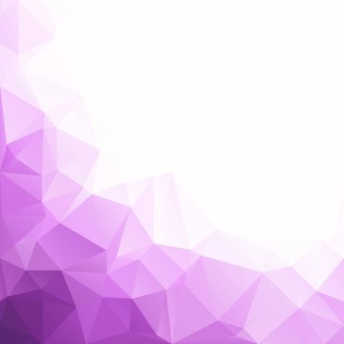 Mor Çokgen Mozaik Arkaplan, Yaratıcı Tasarım Şablonları