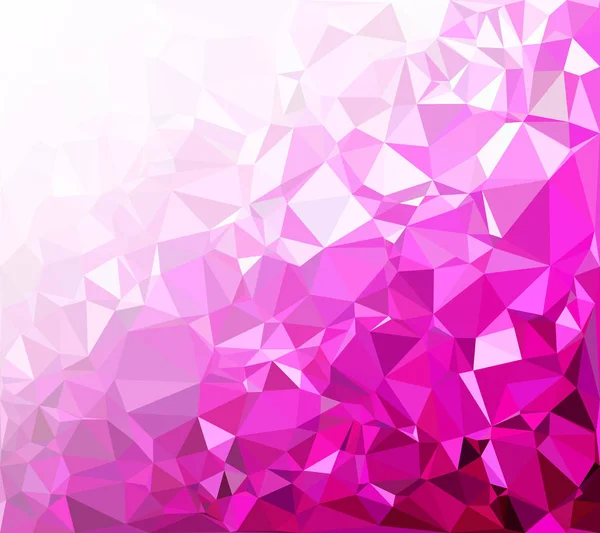 Fondo Mosaico Poligonal Púrpura Plantillas Diseño Creativo — Vector de stock