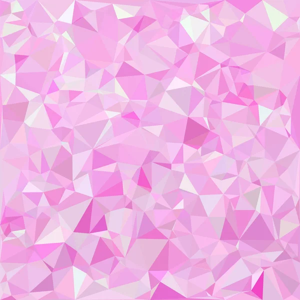 ピンク多角形モザイク背景 クリエイティブデザインテンプレート — ストックベクタ