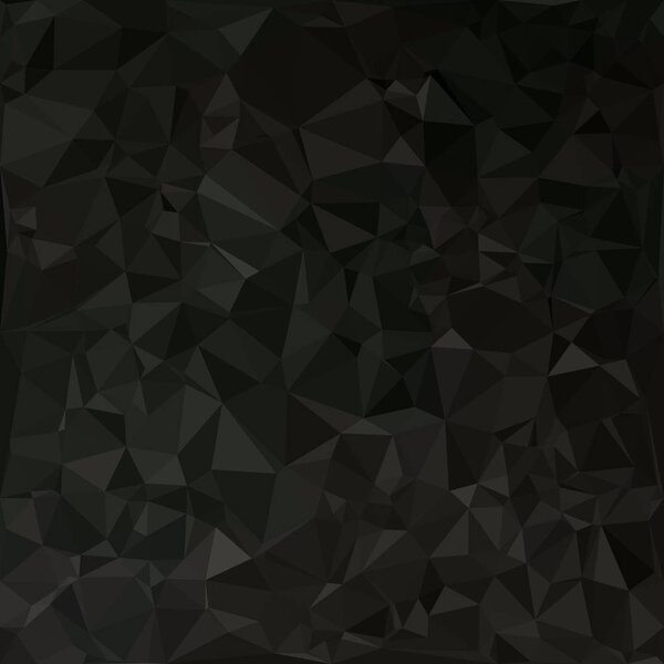 Черный многоугольный фон, креативный дизайн
