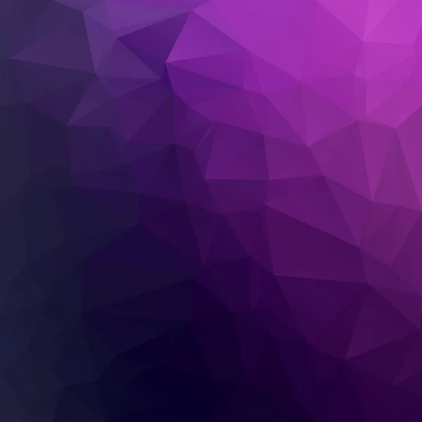 Фиолетовый Полигональный Фон Креативный Дизайн — стоковый вектор