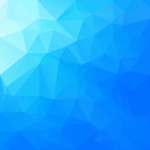 Синий Многоугольный Фон Мозаики Шаблоны Креативного Дизайна — стоковый вектор