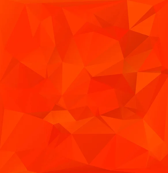 Fondo Mosaico Poligonal Rojo Plantillas Diseño Creativo — Vector de stock