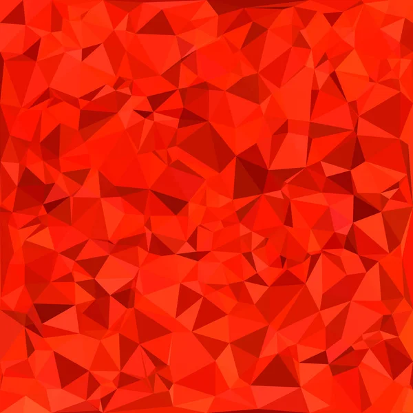 Fond Mosaïque Polygonale Rouge Modèles Conception Créative — Image vectorielle