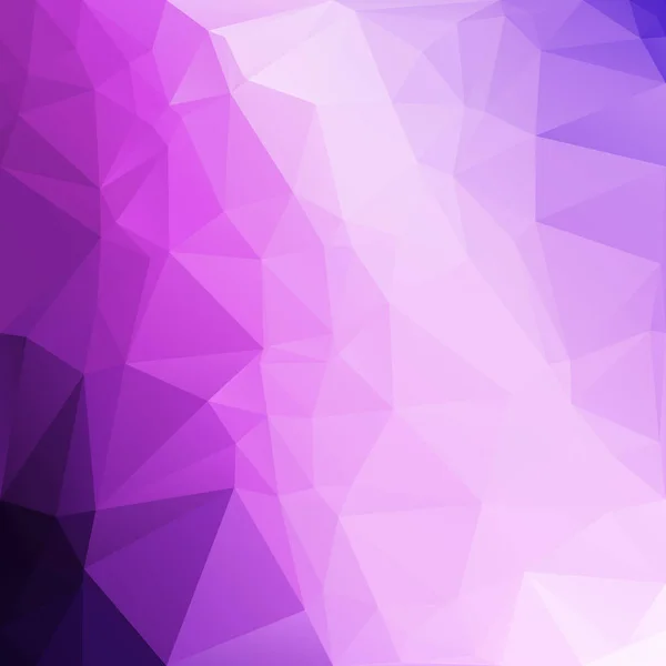 Fundo Mosaico Poligonal Roxo Modelos Design Criativo — Vetor de Stock