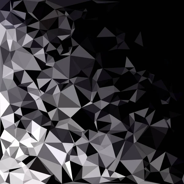 Siyah poligonal mozaik arka plan, yaratıcı tasarım şablonları