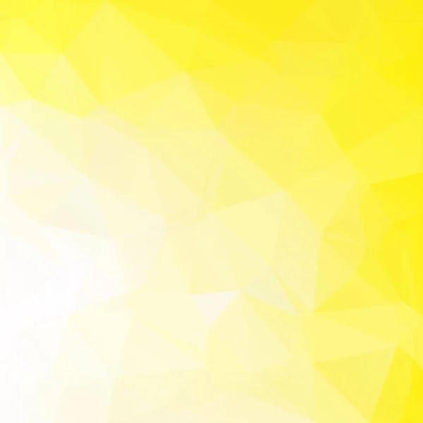Fondo Mosaico Poligonal Amarillo Plantillas Diseño Creativo — Archivo Imágenes Vectoriales
