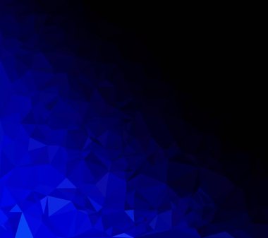 mavi çokgen mozaik arkaplan, yaratıcı tasarım şablonları