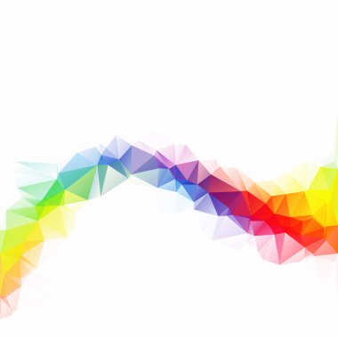 Renkli poligonal mozaik arka plan yaratıcı tasarım şablonları