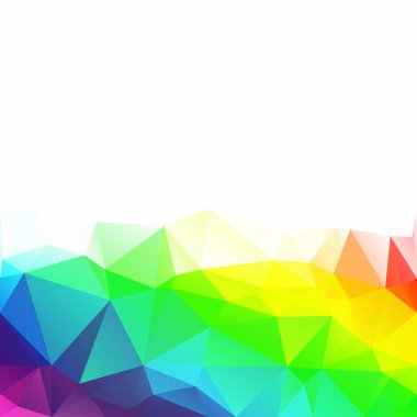 Renkli poligonal mozaik arka plan yaratıcı tasarım şablonları