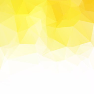 Sarı Çokgen Mozaik Arkaplan, Yaratıcı Tasarım Şablonları