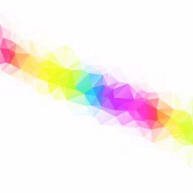 Renkli poligonal mozaik arka plan yaratıcı tasarım şablonları