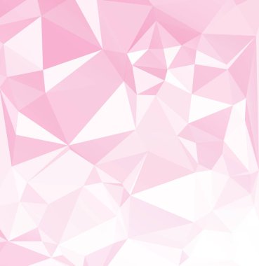 Pembe Çokgen Mozaik Arkaplan, Yaratıcı Tasarım Şablonları
