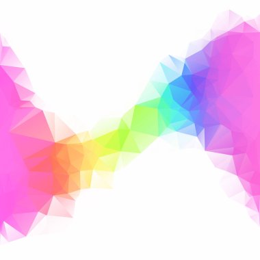 Renkli poligonal mozaik arka plan yaratıcı tasarım şablonları