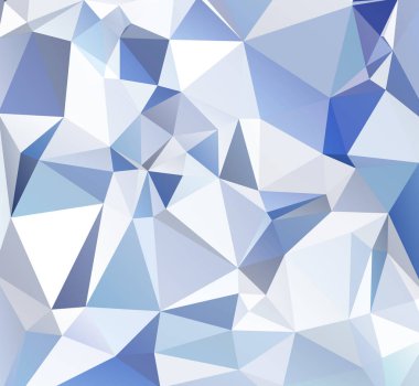 mavi çokgen mozaik arkaplan, yaratıcı tasarım şablonları