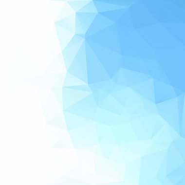 mavi çokgen mozaik arkaplan, yaratıcı tasarım şablonları