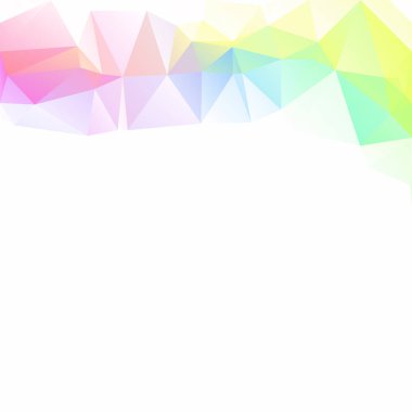 Renkli poligonal mozaik arka plan yaratıcı tasarım şablonları