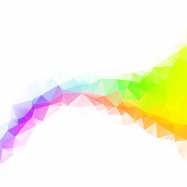 Renkli poligonal mozaik arka plan yaratıcı tasarım şablonları