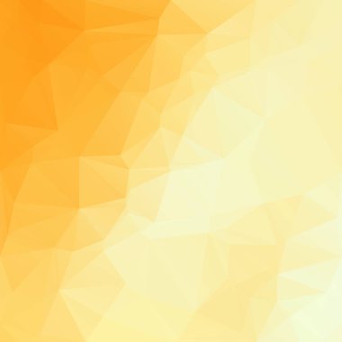 Turuncu poligonal mozaik arka plan yaratıcı tasarım şablonları