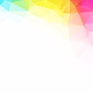 Renkli poligonal mozaik arka plan yaratıcı tasarım şablonları