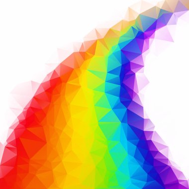 Renkli poligonal mozaik arka plan yaratıcı tasarım şablonları