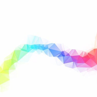 Renkli poligonal mozaik arka plan yaratıcı tasarım şablonları
