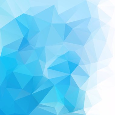 mavi çokgen mozaik arkaplan, yaratıcı tasarım şablonları