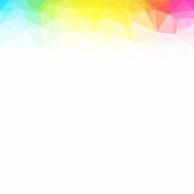 Renkli poligonal mozaik arka plan yaratıcı tasarım şablonları