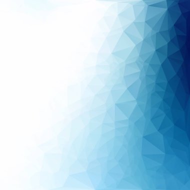 mavi çokgen mozaik arkaplan, yaratıcı tasarım şablonları