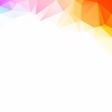 Renkli poligonal mozaik arka plan yaratıcı tasarım şablonları