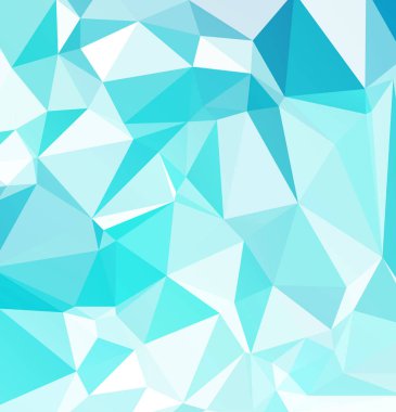 mavi çokgen mozaik arkaplan, yaratıcı tasarım şablonları