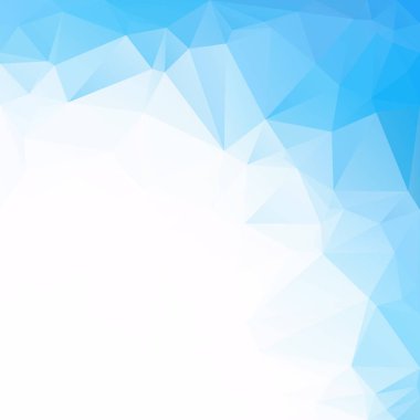 mavi çokgen mozaik arkaplan, yaratıcı tasarım şablonları