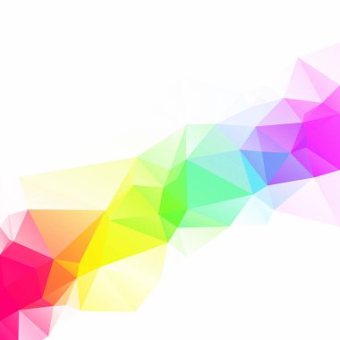 Renkli poligonal mozaik arka plan yaratıcı tasarım şablonları