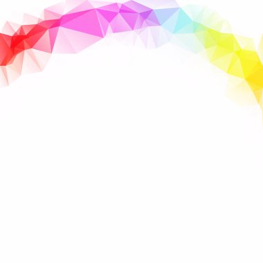 Renkli poligonal mozaik arka plan yaratıcı tasarım şablonları