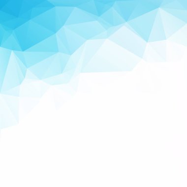 mavi çokgen mozaik arkaplan, yaratıcı tasarım şablonları