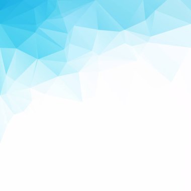 mavi çokgen mozaik arkaplan, yaratıcı tasarım şablonları