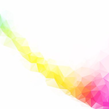 Renkli poligonal mozaik arka plan yaratıcı tasarım şablonları