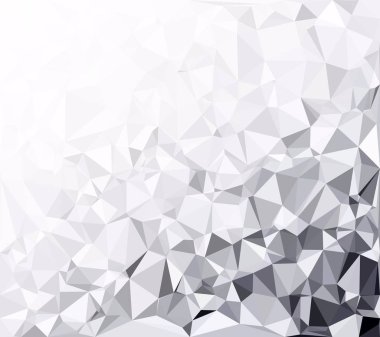 Gri Beyaz Çokgen Arkaplan, Yaratıcı Tasarım Şablonları