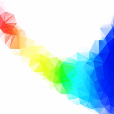 Renkli poligonal mozaik arka plan yaratıcı tasarım şablonları