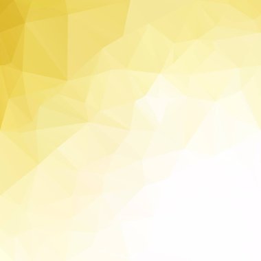 Sarı Çokgen Mozaik Arkaplan, Yaratıcı Tasarım Şablonları