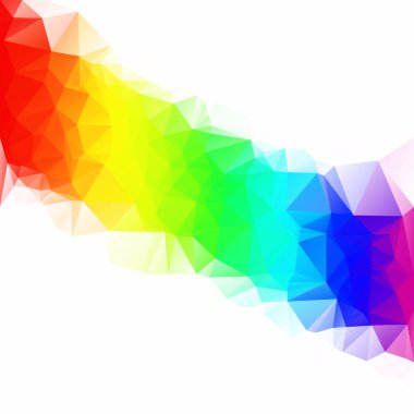 Renkli poligonal mozaik arka plan yaratıcı tasarım şablonları