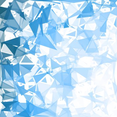 Mavi mola mozaik arka plan, yaratıcı tasarım şablonları