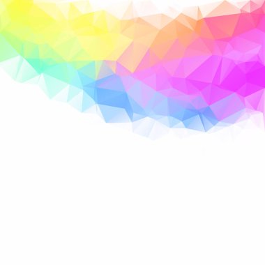 Renkli poligonal mozaik arka plan yaratıcı tasarım şablonları