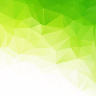 Yeşil Çokgen Mozaik Arkaplan, Yaratıcı Tasarım Şablonları