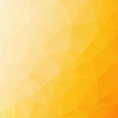 Turuncu poligonal mozaik arka plan yaratıcı tasarım şablonları