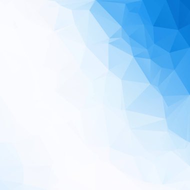 mavi çokgen mozaik arkaplan, yaratıcı tasarım şablonları