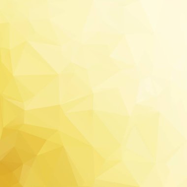 Sarı Çokgen Mozaik Arkaplan, Yaratıcı Tasarım Şablonları
