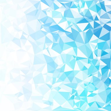 mavi çokgen mozaik arkaplan, yaratıcı tasarım şablonları