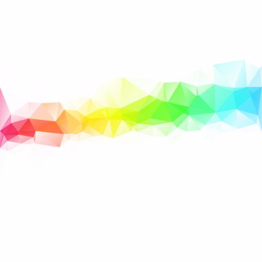 Renkli poligonal mozaik arka plan yaratıcı tasarım şablonları